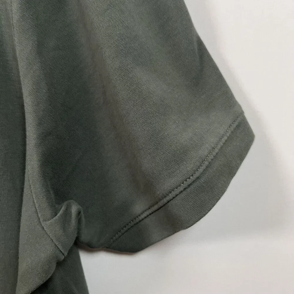 Tahari Polo Shirt Mens 2XL Green Cotton Short Sleeve Pocket Collared Casual - Picture 7 of 13